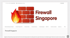 Desktop Screenshot of firewall-singapore.com