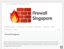 Tablet Screenshot of firewall-singapore.com